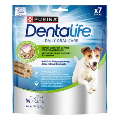 PURINA DentaLife Small – recompense dentare pentru câini de talie mică, 115 g